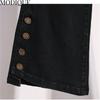 MODIQUE Autumn Plus Size New Women Basics Elastic Bell-Bottoms Full Length Flare Pants Lady High Waisted Casual Long Denim Jeans