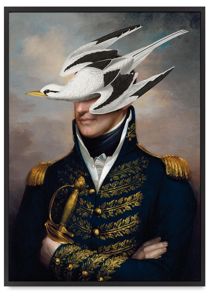 

Plakat pop art portret generał ptak 21x30 cm