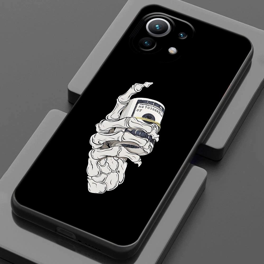 Winking Money Dollars For Xiaomi 15T 11T 12T 13T 14T Pro 11 Lite 15 Phone Case Mi POCO X7 X8 M7 F7 Pro F8 Ulra F6 M6 X5 X6 Cover