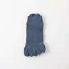 Men's Summer Thin Pure Cotton Boneless Short Socks, Sweat-absorbing Mesh Breathable, Antibacterial and Deodorizing Toe Separation Socks