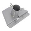 Satellite Dish Pipe Adapter Stainless Steel Satellite Antennae Pole Mount Roof Mount Plate for Gen3