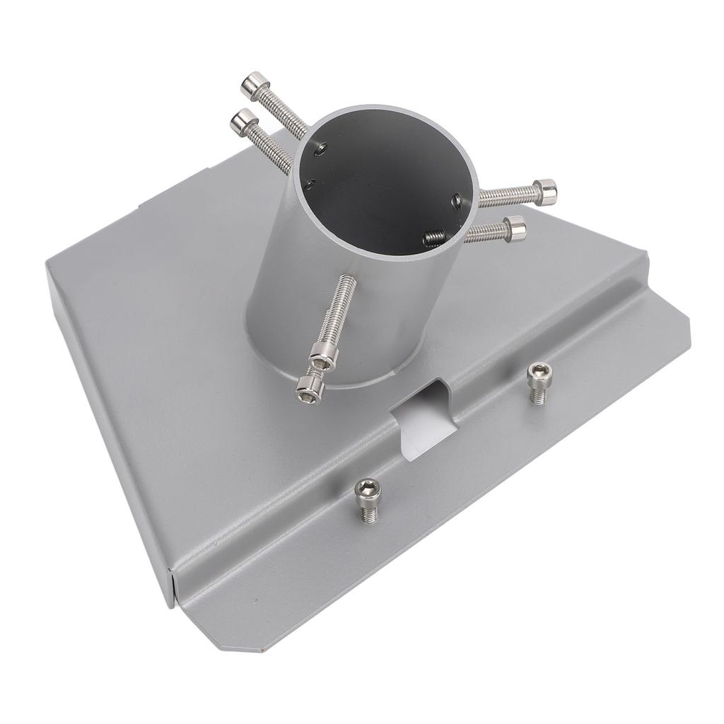 Satellite Dish Pipe Adapter Stainless Steel Satellite Antennae Pole Mount Roof Mount Plate for Gen3