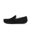Ascot Corduroy II Fleece Lined Slip-On Sports Low-Top Casual Shoes Men Sneakers Black 1125932-BLK