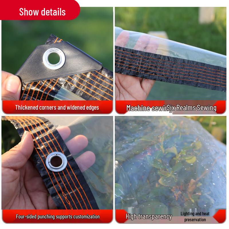 ZISIZ Transparent Balcony Tarp