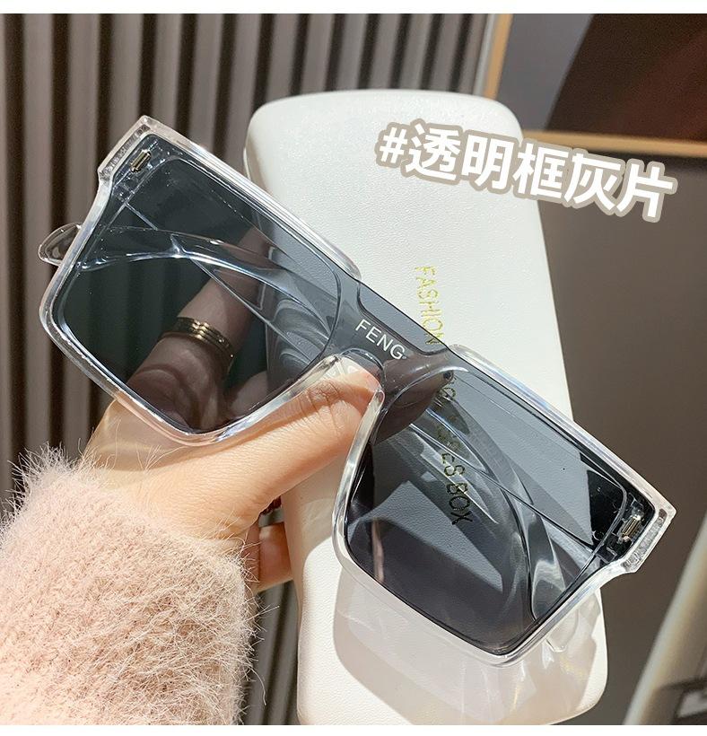 

Новые женские квадратные солнцезащитные очки Женские брендовые дизайнерские модные солнцезащитные очки с большой оправой Женские очки для отдыха на открытом воздухе UV400