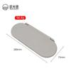 Car Roof Sunvisor Sun Visor Makeup Mirror Glass Cover Light Lamp Cap Lid For-BMW Mini F54 F55 F56 F60 2015- Grey