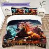 Custom Name Unicorn Fantasy Garden Bedding,Quilt Set Quilt Cover Pillowcase Home Birthday Gift(1 * Duvet Cover + 2 * Pillowcase, Without Core)_lx