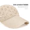 Women's Summer Breathable Mesh Duckbill Baseball Cap - Versatile Outdoor Sun Protection