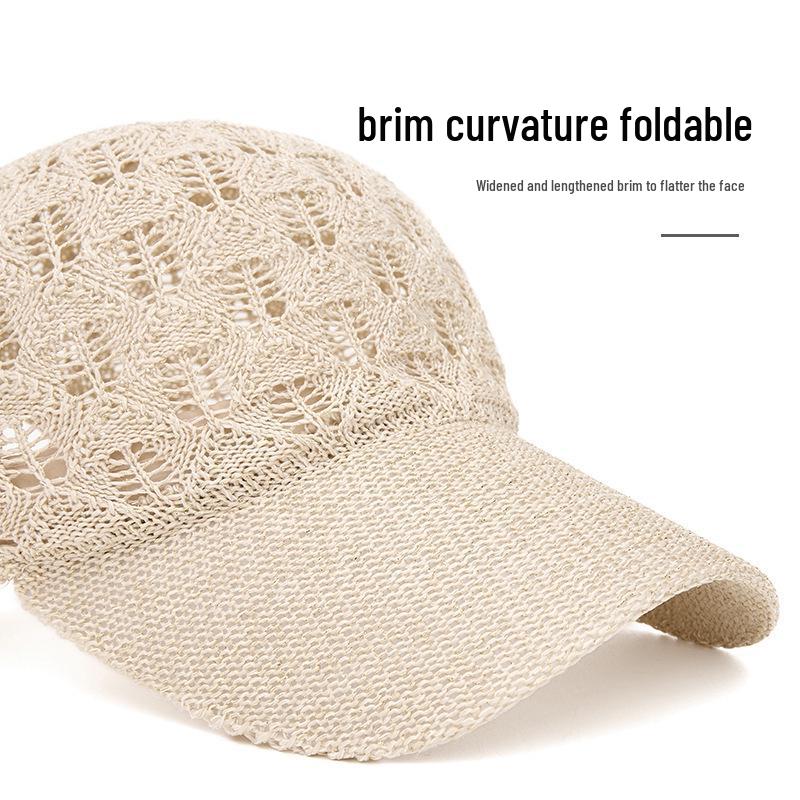 Women's Summer Breathable Mesh Duckbill Baseball Cap - Versatile Outdoor Sun Protection