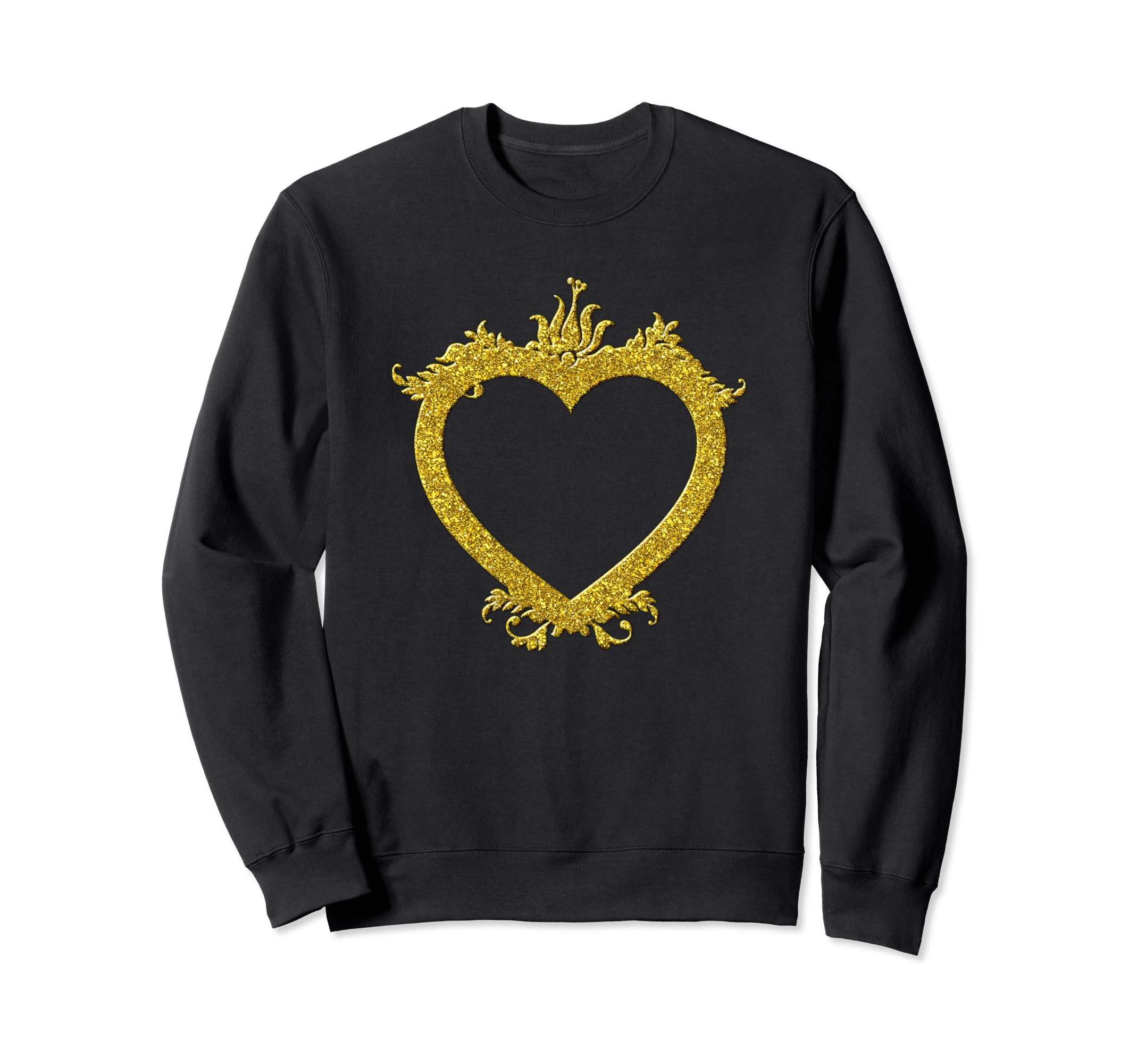 

Celtic heart, golden vintage symbol. Trainer