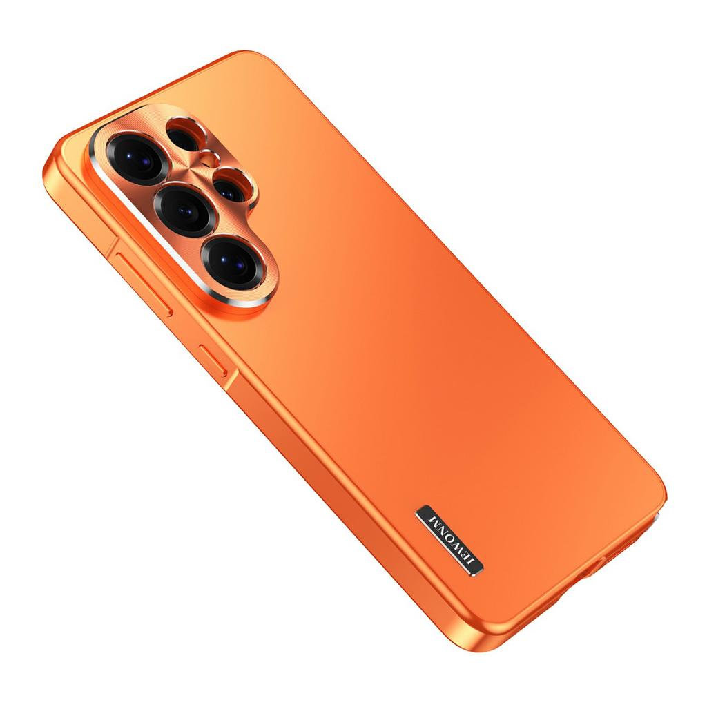 Pro Samsung Galaxy S26 Ultra Pouzdro Rám ze slitiny Magnézia Matný PC Zadní Kryt Telefonu