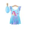 Girls' Two-Piece Neoprene Swimsuit
