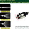 High Pressure Car Wash Gun Adjustable Metal Water Spray Nozzle For Expandable Garden Hose Pipe Lawn Irrigation Cleaning Sprayer