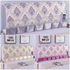 Stretchy Quilted Bed Head Cover With Lace Storage Wrinkle-resistant And All-inclusive