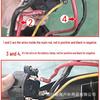 12V Bürstenloser Elektrischer Trolling-Motor für Schlauchboote und Kajaks mit Geschwindigkeitsregelschalter.
