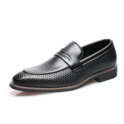 Fashion Business High Quality Dress Shoes for Men's Loafers Classic Leather Shoes Outdoor Men Sneakers Sewing Breathable Men Dress Shoes