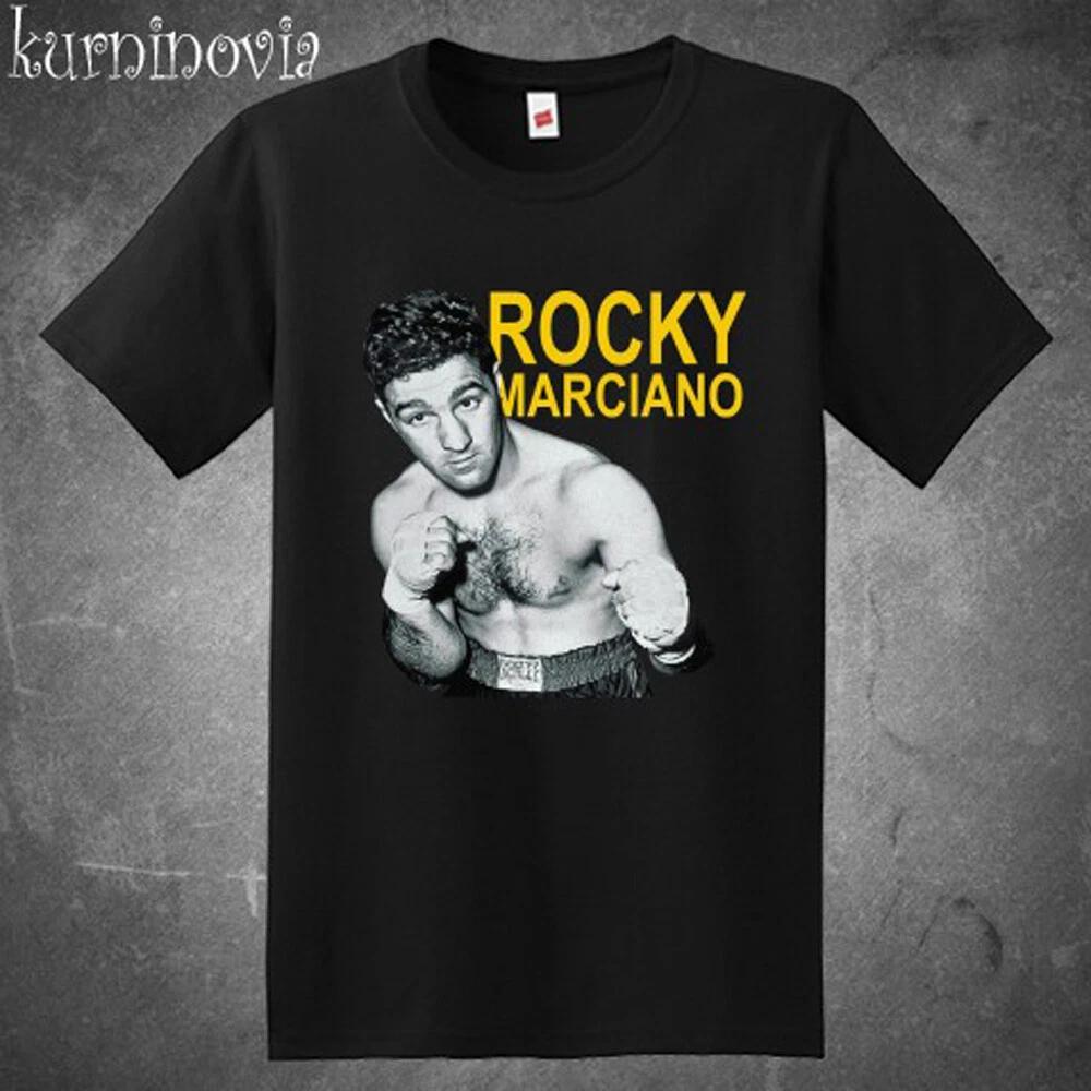 Rocky Marciano Boxing Legend Men s Black Size S to 5XL 3XL