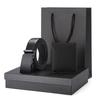 Men's Business Gift Set: Cowhide Wallet with Automatic Buckle Belt