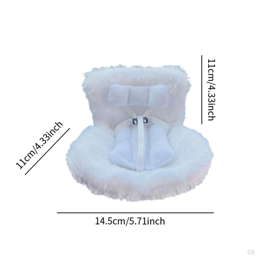 Car Decoration for 17cm Dolls with Pillow Air Vent Display