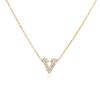 HECHENG,26-Letters Chain Pendants Necklaces,Initial Name Women's Zircon Fashion Zircon,Party Wedding Gift Wholesale