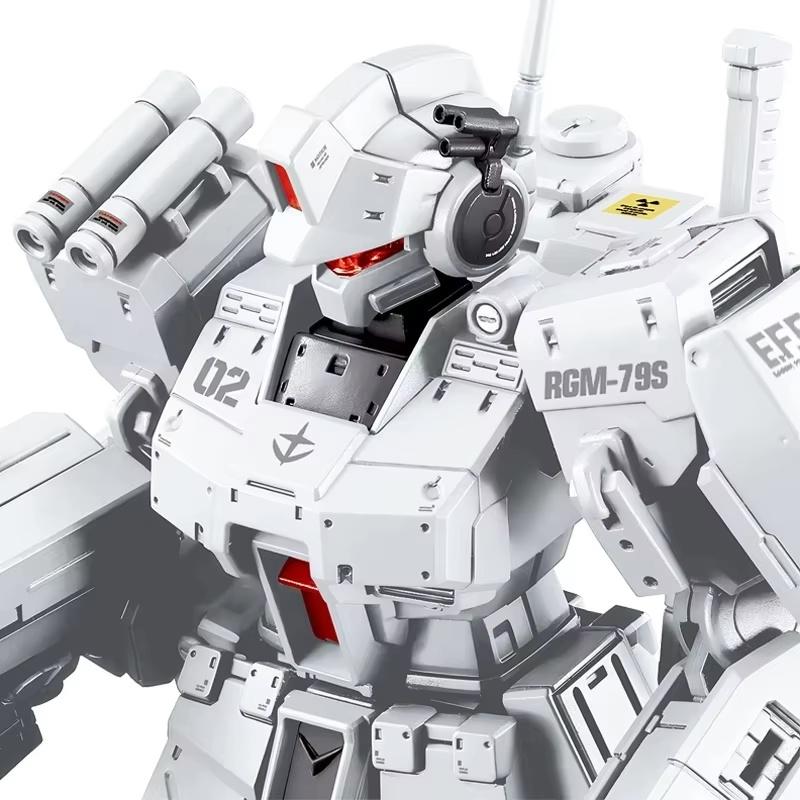 HG 1/144 GM Sparta RGM-79 Snow And White Dog Squad Color Assemble Model Kit Action Figures Toy Gift Matching DIY Luxury Board
