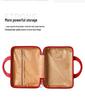 Ensemble de petits bagages de voyage pour femme: Mini 16 pouces, boîte à cosmétiques 14 pouces, sac de rangement 18 pouces