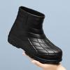 Regenschuhe Herrenmode Mid-Tube Trend Low-Rise Regenstiefel Outdoor Wasserdichte Schuhe Angeln Paar Rutschfeste Kurze Gummischuhe