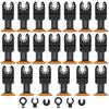 10/20Pcs High Carbon Steel Oscillating Saw Blades for Wood Soft Metal Plastic Multitool Quick Release Saw Blades Fit Renovator