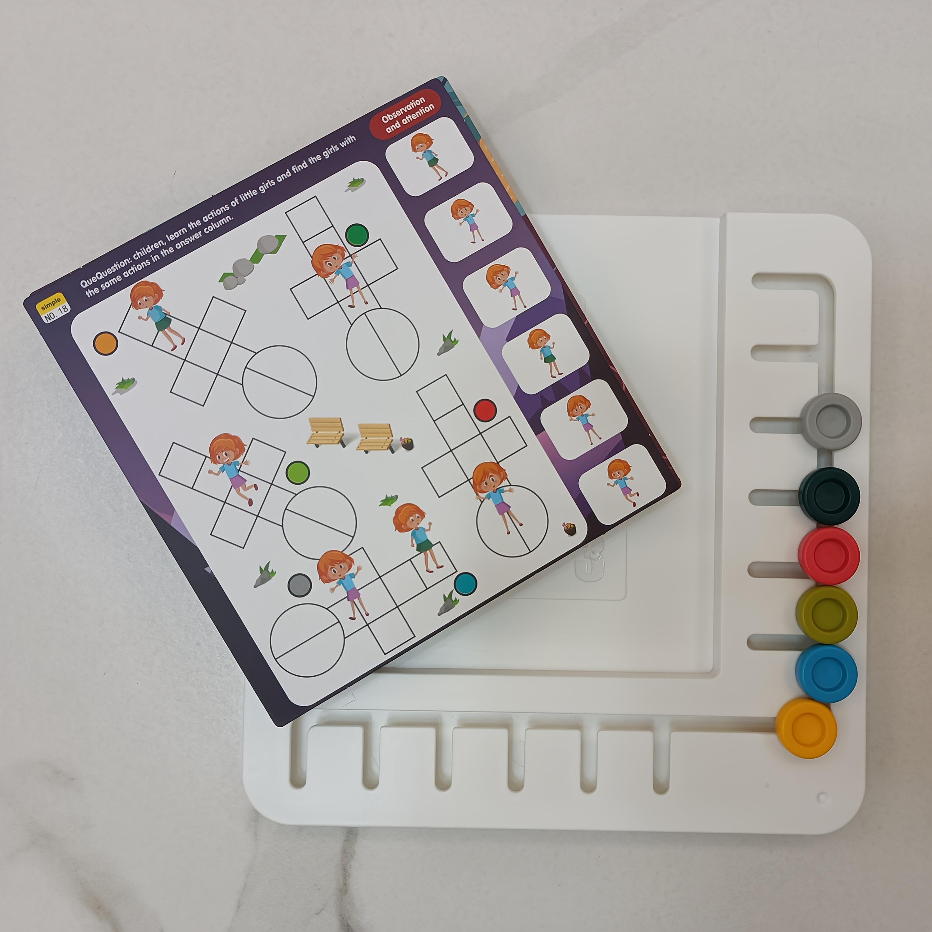 

Children Logic Thinking Game Board 60 Questions/Discipline Learning Toy Christmas Gift Thanksgiving Present Kids Outdoor Play