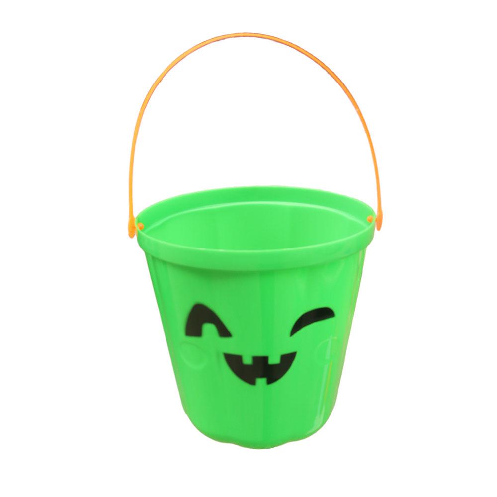 Handheld Pumpkin Lantern with Sound Control – Colorful Halloween Candy Bucket in Various Sizes
