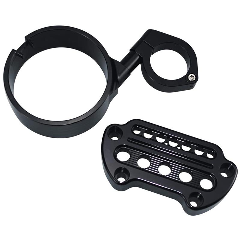 ABLZ-For Sportster XL883 XL1200 Iron 883 Motorcycle Side Mounted trument Stand Speedometer Positioning Cover