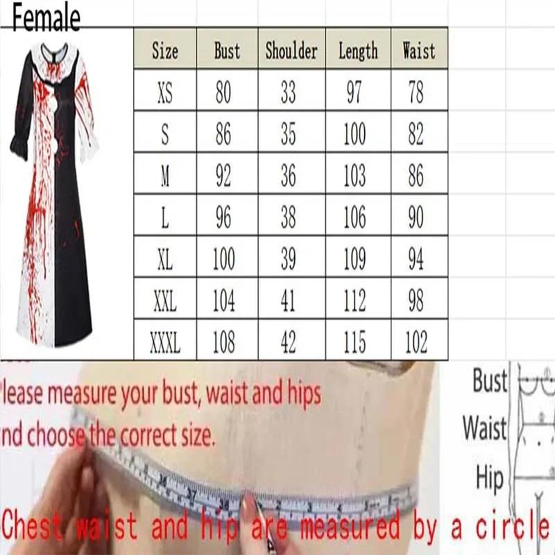 Women Horror Joker Cosplay Movie Terrifierr Black White  Bodysuit The Killer Clown Dress For Carnival Female Halloween Costumes