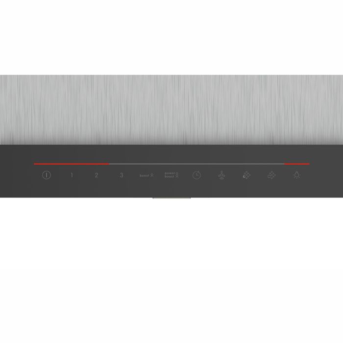 Hotte standard - BOSCH - DWB98JQ50 - 90 cm - 843 m³/h - 160W A+ - Acier inoxydable