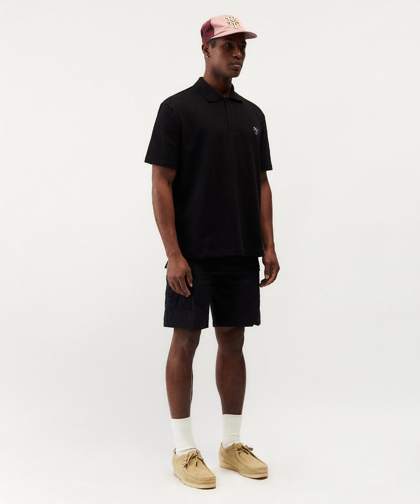 MAYOL Myl Short Sleeve Polo Shirt_Black