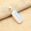 Milky Opal Gemstone Handmade 925 Sterling Silver Jewelry Lovely Pendant For Women