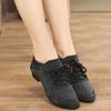 Fly Woven Mesh Dance Shoes for Girls and Women Waltz Tango Yoga Ballet Teacher Practice Dance Shoes