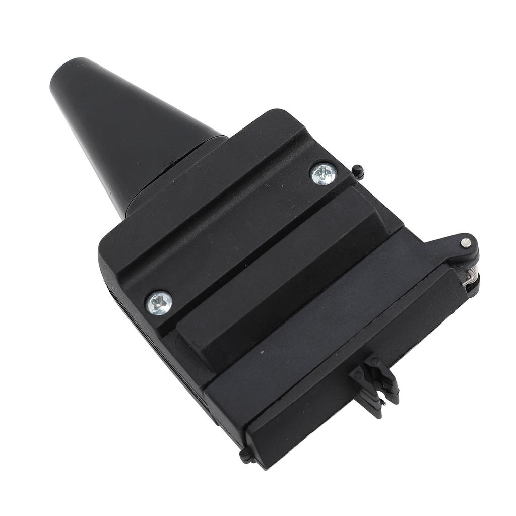 12 Pin Flat Trailer Socket Secure Connection Stable Performance Trailer Plug Socket for Caravan Boat RV