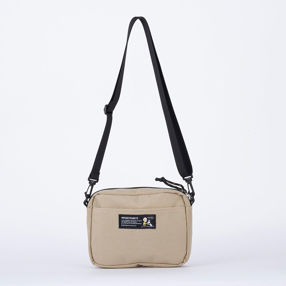 Hemmings Umhängetasche PEANUTS Mini Shoulder Hellbeige 15 xx 5 cm 1081001 Ca. 19.5