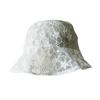 2024 Women's Lace Fisherman Hat - Trendy Korean Style, Versatile Summer Design, Flower Pattern, Lightweight, Hollow Sun Hat