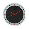 Fashion Sweeping Seconds Movement Plexiglass Crystal Wall Clock Unisex Black QXA769S