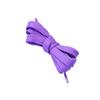 Durable Polyester Flat Shoelaces for Casual Shoes and Sneakers - Set of 2 Pairs In Multiple Solid Colors