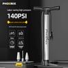 Phoenix High-Pressure Foot Pump for Bikes and Scooters