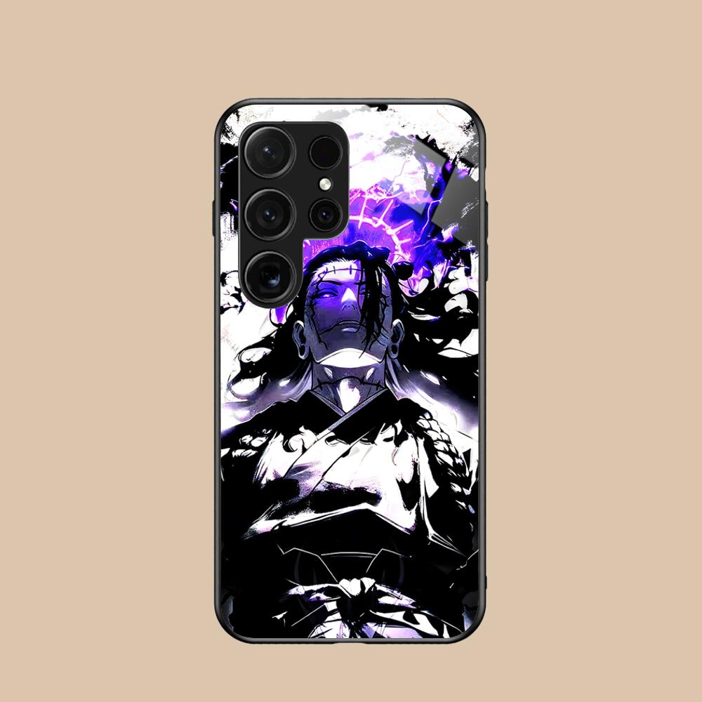 Jujutsu Kaisen Geto Suguru Phone Case for Samsung Galaxy A56 55 54 53 52 51 36 35 34 23 16 15 5G Glass Colorful Cover Luxury
