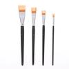1/4PCS Nylon Bristle Watercolor Brushes Available In Multiple Sizes For Artists' Variety Of Painting Accessories