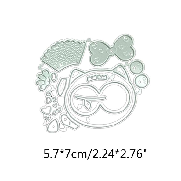 Cutting Dies Metal Stencil Scrapbooking DIY Craft Carbon Steel Embossing Template for Paper Album Card Making Decoration