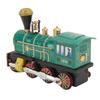 Clockwork Locomotive Toys Tinplate Metal Handcrafted Vintage Retro Wind Up Train Toy for Collection