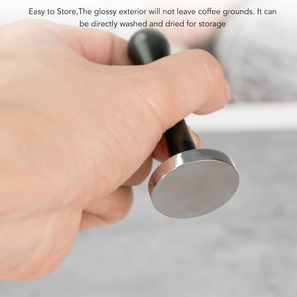 Flat Bottom Stainless Steel Coffee Tamper Solid Flat Base Flat Bottom Coffee Tamper For Home