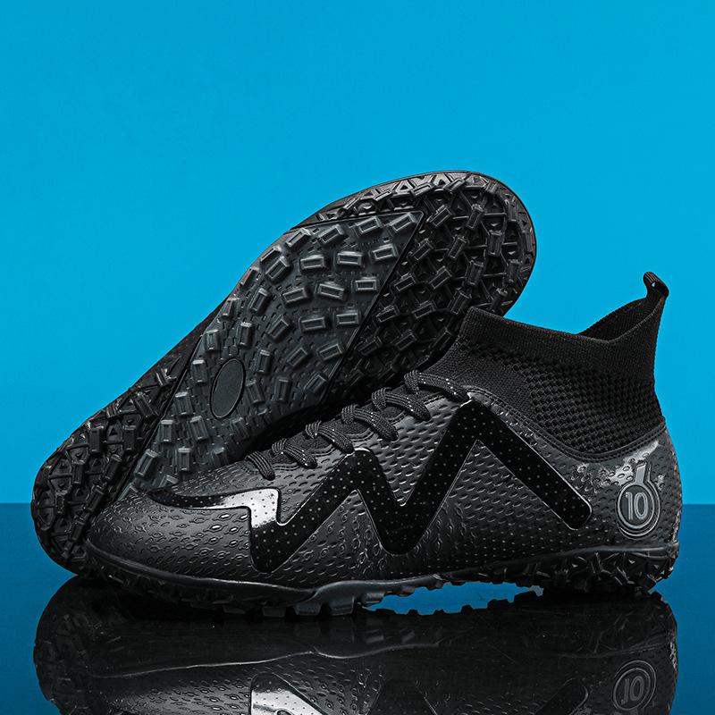 Foreign trade football shoes men's children's broken nail shoes tf adult primary and secondary school students training shoes women's football shoes