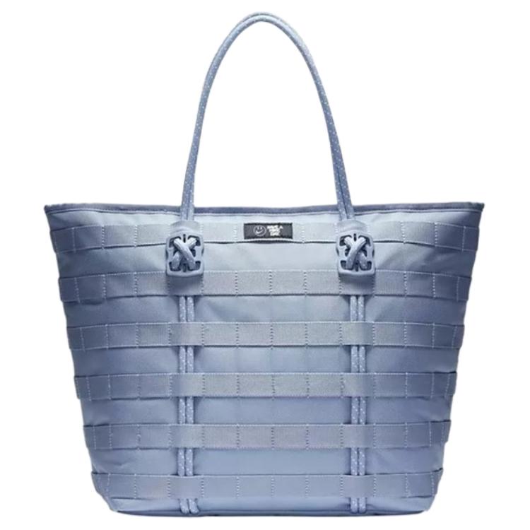 Nike Woven Polyester Tote Bag, Shopping Bag, Handbag Regular Women's Blue BA5831-460