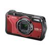 Ricoh WG-7 Red Authentic Outdoor Camera [Authentic 20m Waterproof] 20 Million Pixels [Wide Angle 28mm, 5x Optical Zoom] [Equipped with 6 Multi-functio